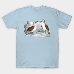 Watercolor Bird Hand Drawn T-Shirt